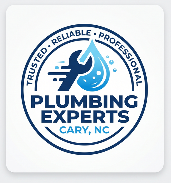 Plumbing Experts Cary logo, home page